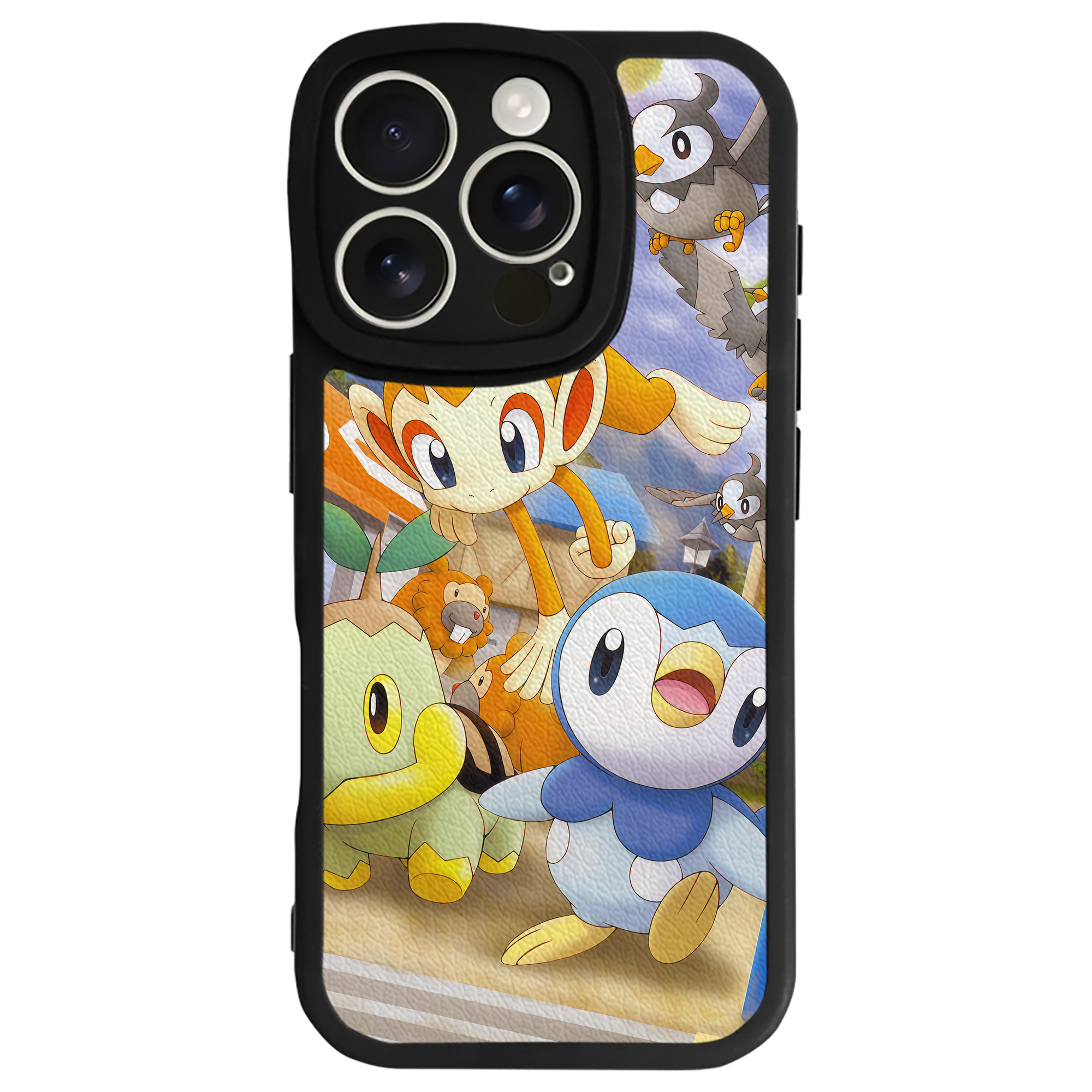 （画像用） ポケットモンスター Pokémon 【iPhone 16シリーズ対応】シリコンスマホケース（レザー調） 材質：シリコン